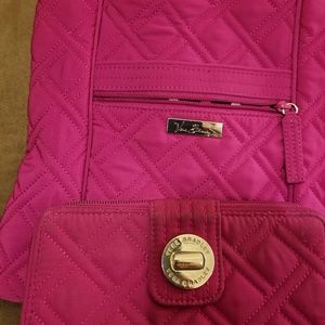 Vera Bradley purse and wallet